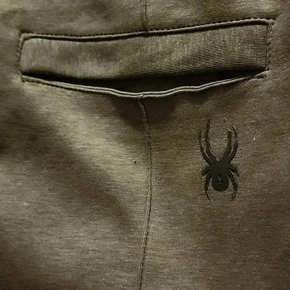 Spyder Men's Cotton Blend Loungewear Shorts-Size Medium- NWT🖤🕷💚 - Picture 5 of 6